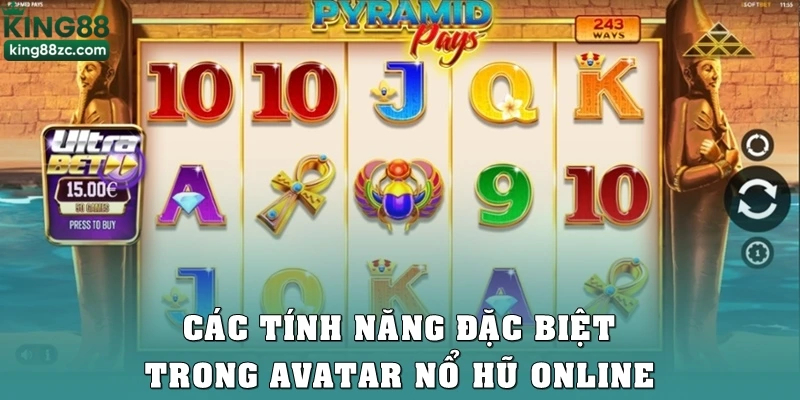 Các tính năng đặc biệt trong avatar nổ hũ online