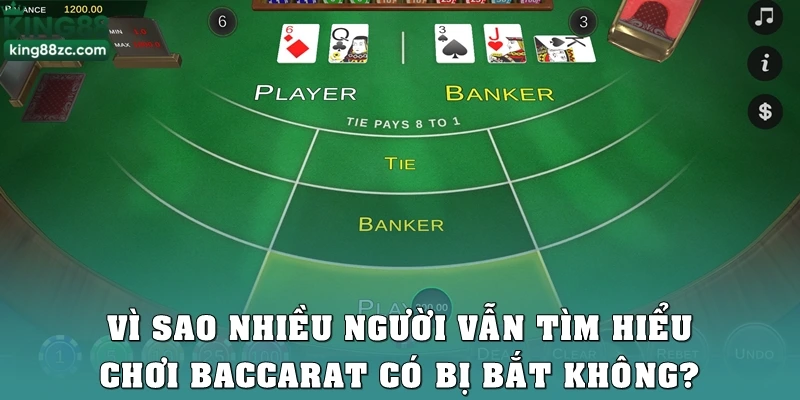 Vì sao nhiều người vẫn tìm hiểu chơi baccarat có bị bắt không?